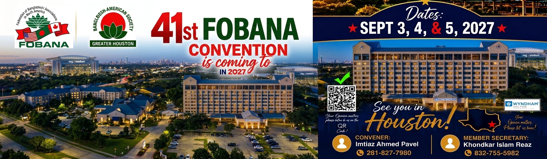 FOBANA convention 2027 Houston